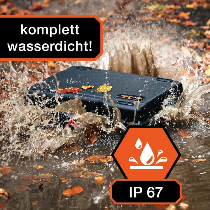 YPC Xplorer Case XL – 53cm x 40cm x 18cm Outdoor Case, Fotokoffer gepolstert wasserdicht, Kamera Kof