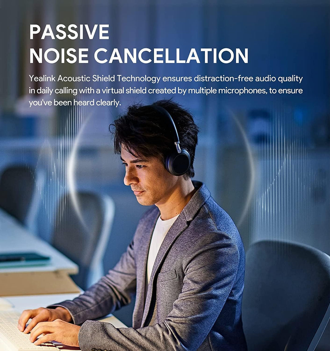 Yealink Bluetooth Headset BH72 Lite Teams Light Gray USB-A MS Teams, MS Teams