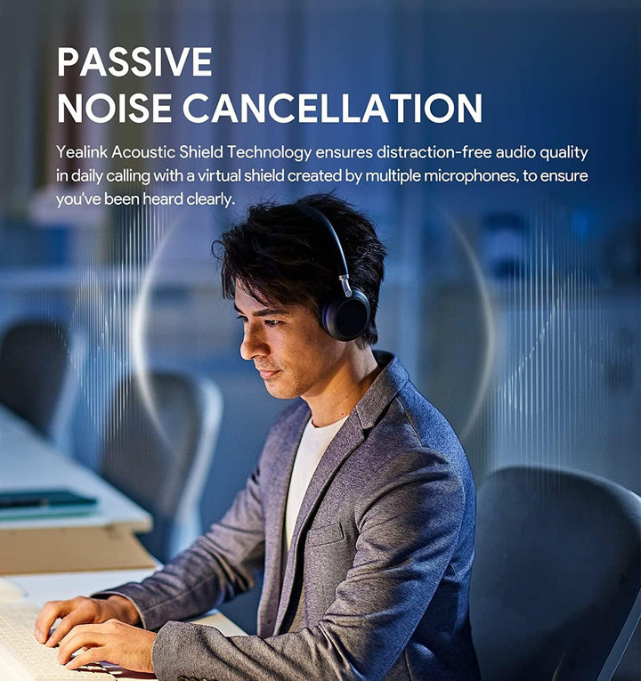 Yealink Bluetooth Headset BH72 Lite Teams Light Gray USB-A MS Teams, MS Teams