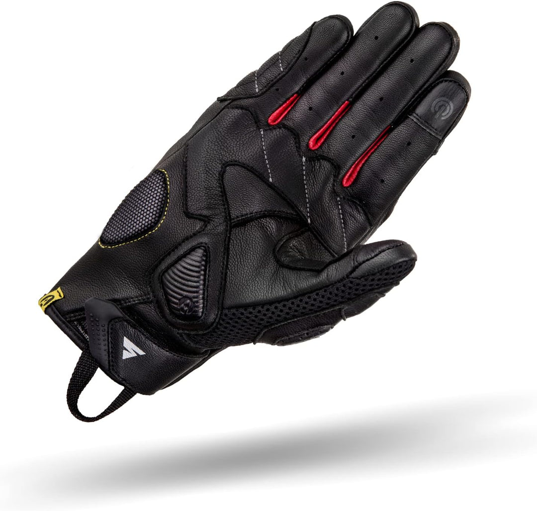SHIMA RUSH Motorradhandschuhe - Atmungsaktive, Verstärkte, Stadt, Sommer, Touchscreen Handschuhe mit