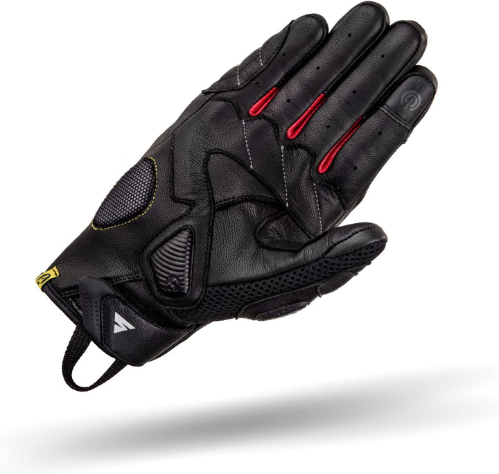 SHIMA RUSH Motorradhandschuhe - Atmungsaktive, Verstärkte, Stadt, Sommer, Touchscreen Handschuhe mit