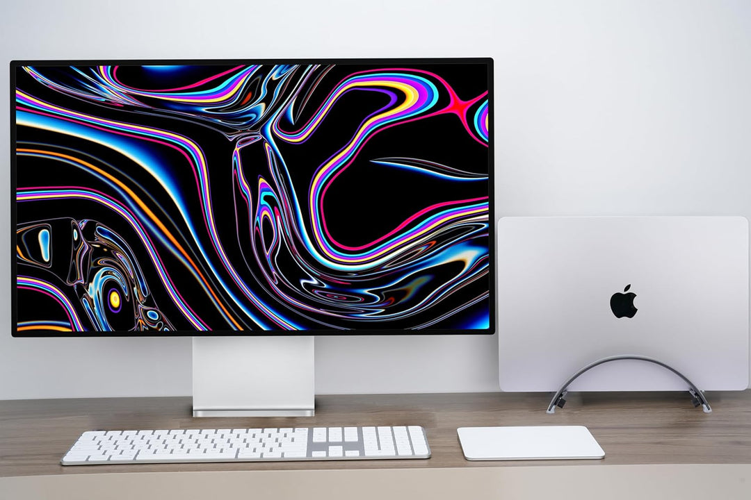 ARC Einstellbar Vertikal Laptop Ständer - 6061 Aluminium, CNC-Präzision, Eloxierte Oberfläche, Passe