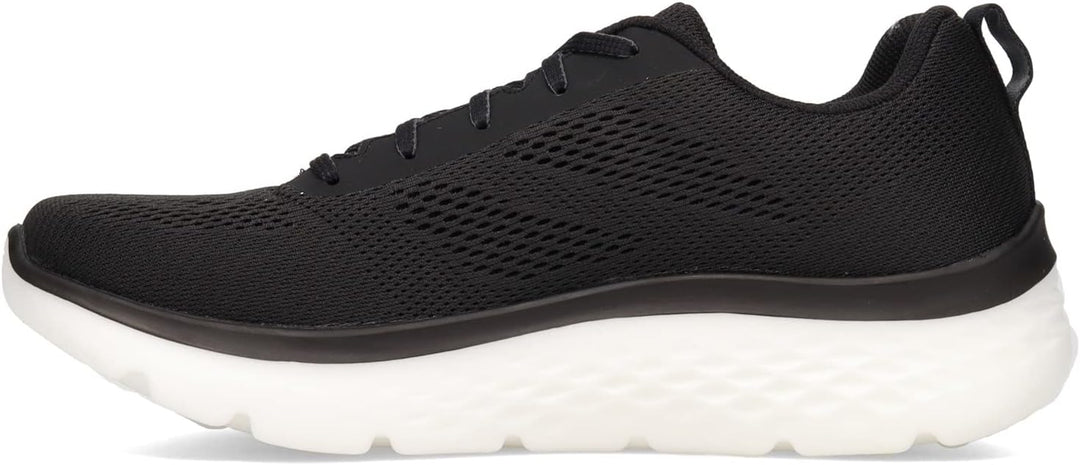 Skechers Herren Go Walk Hyper Burst Sneaker 43.5 EU Schwarz 2, 43.5 EU Schwarz 2