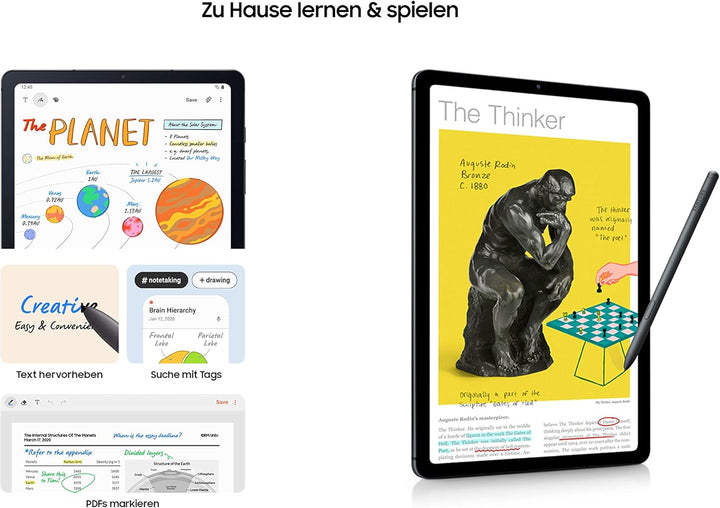 Samsung Galaxy Tab S6 Lite (2022), 10,4 Zoll TFT Display, 64 GB Speicher, WiFi, Android Tablet inkl.