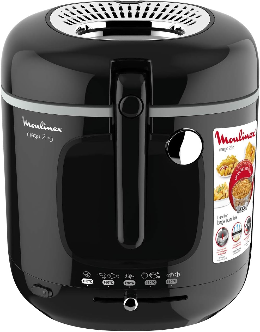 Moulinex Fritteuse XXL Mega 2 kg AM480870