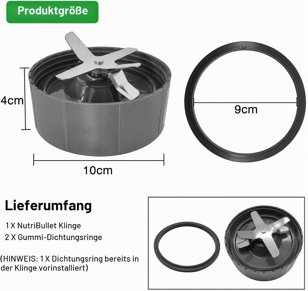 Ersatz Entsafter Klingen, Blender Blade Ersatzteile Teil Kompatibel mit Nutribullet Elektrischer Mix