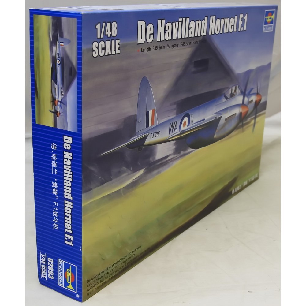Trumpeter 02893 - Modellbausatz DE Havilland Hornet F1