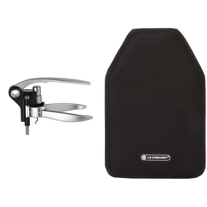 Le Creuset, Professioneller Korkenzieher, Entfernung von Weinkorken, Silber (Metal), LM250 & Aktiv-W