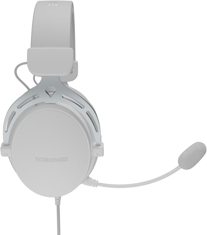 Genesis Toron 531 Gaming Headset – Over-Ear Kopfhörer mit 50 mm Treibern, abnehmbares Mikrofon, 3,5