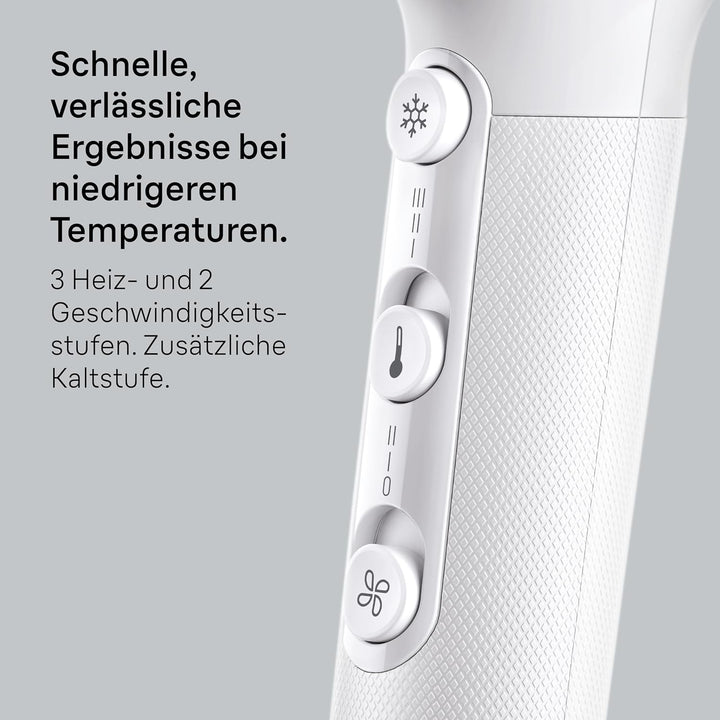 Braun Haartrockner HD2.1, Haartrockner mit Düse, 2100W mit 3 Temperatur- und 2 Geschwindigkeitsstufe