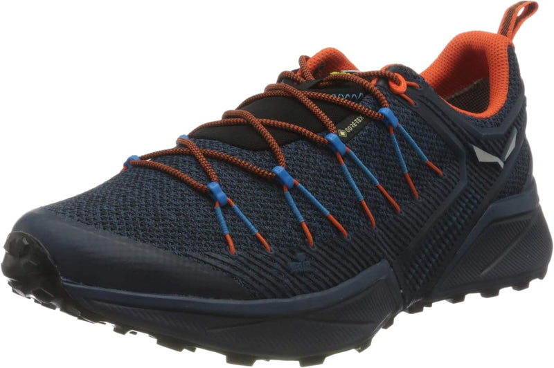 Salewa Herren Ms Dropline GTX Traillaufschuhe 41 EU Dark Denim Black, 41 EU Dark Denim Black