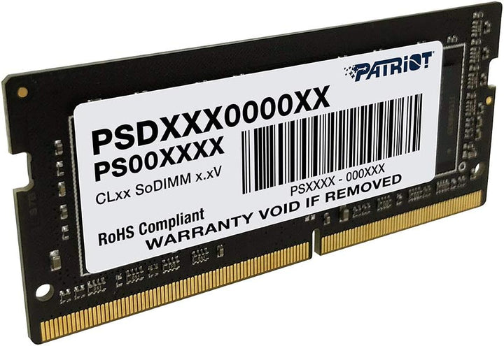 Patriot Signature Series DDR4 16GB (1 x 16GB) 3200MHz (PC4-25600) SODIMM Single Arbeitsspeicher 16GB