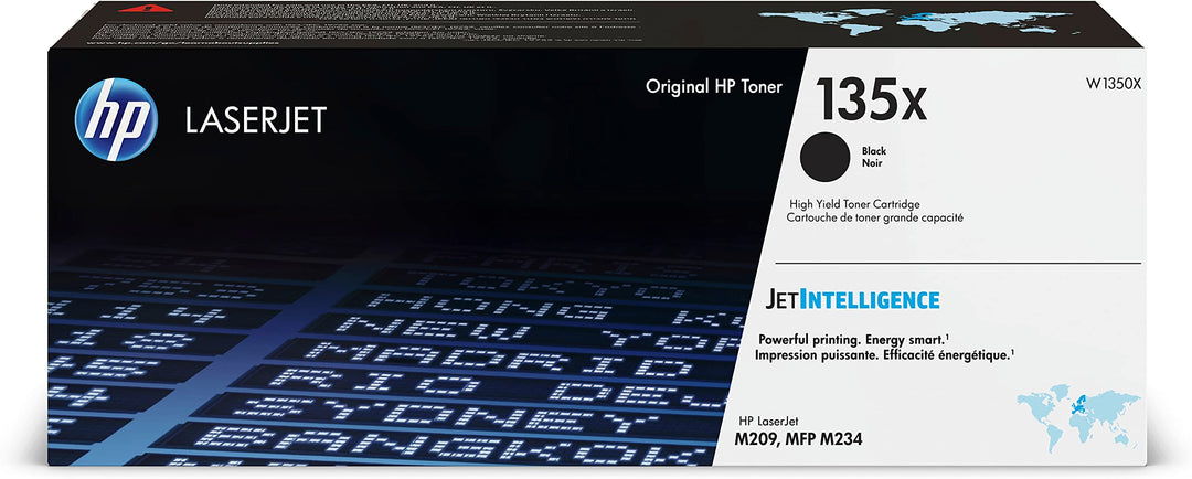 HP 135X (W1350X) Original Tonerkartusche Schwarz (hohe Reichweite, Kompatibel mit: HP LaserJet Druck