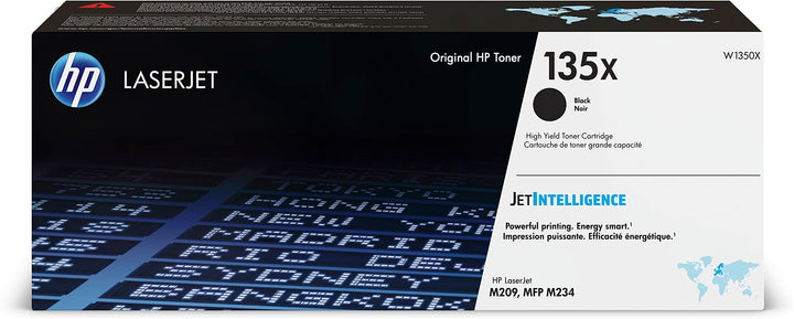 HP 135X (W1350X) Original Tonerkartusche Schwarz (hohe Reichweite, Kompatibel mit: HP LaserJet Druck