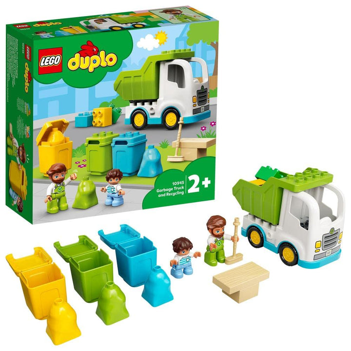 LEGO 10945 DUPLO Town Müllabfuhr und Wertstoffhof Single, Single