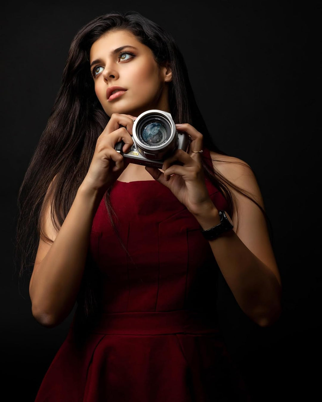 Kate 1,5x2,2m Foto Hintergrund Schwarz Faltbar Microfiber Hintergrund Fotostudio Grundlegender Schwa