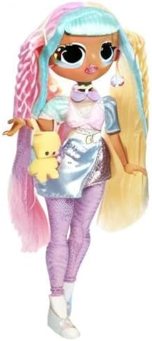 L.O.L. Surprise! 565109E7C O.M.G. Fashion Doll Candylicious, Ankleide- und Sammelpuppe mit Haaren un