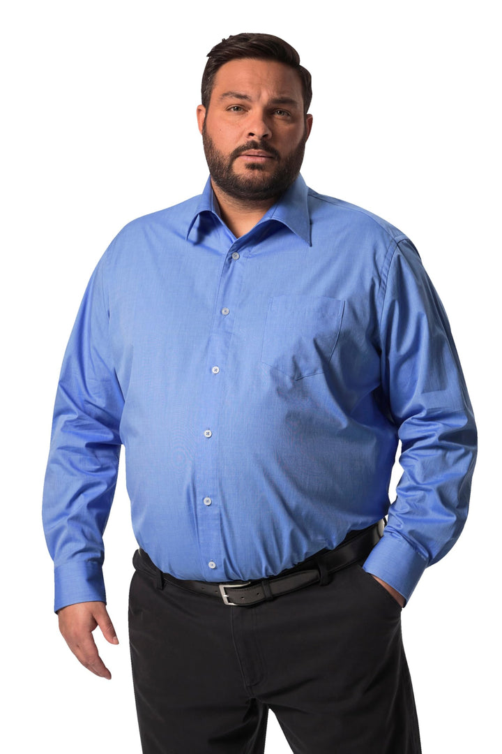 Men Plus Herren grosse Grössen Übergrössen Menswear L-8XL Men+ Businesshemd, Langarm, Easy Care, Var