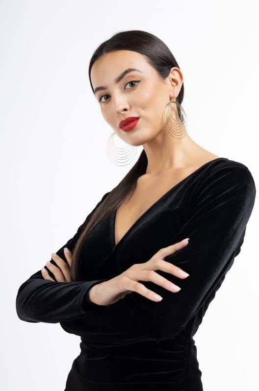 faina Damen Kleid S Schwarz, S Schwarz