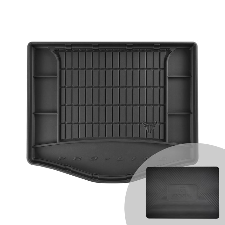 FROGUM ProLine 3D Gummimatte Exklusive Auto Kofferraummatte Kofferraumwanne für Ford C-Max I 2003-20
