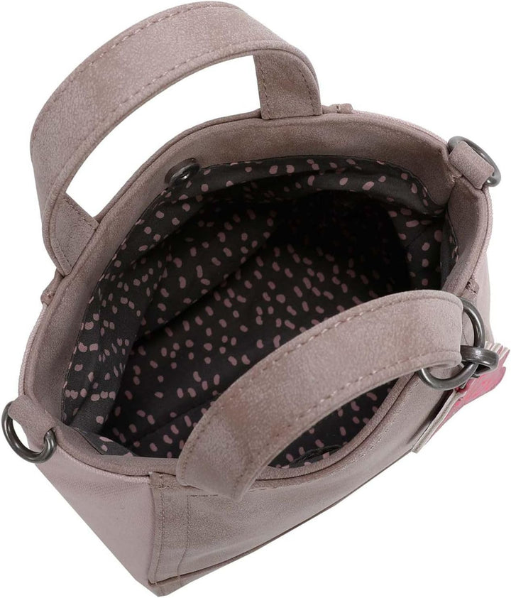 Fritzi aus Preussen Damen Joy02 Vintage Mix Taupy Umhängetasche