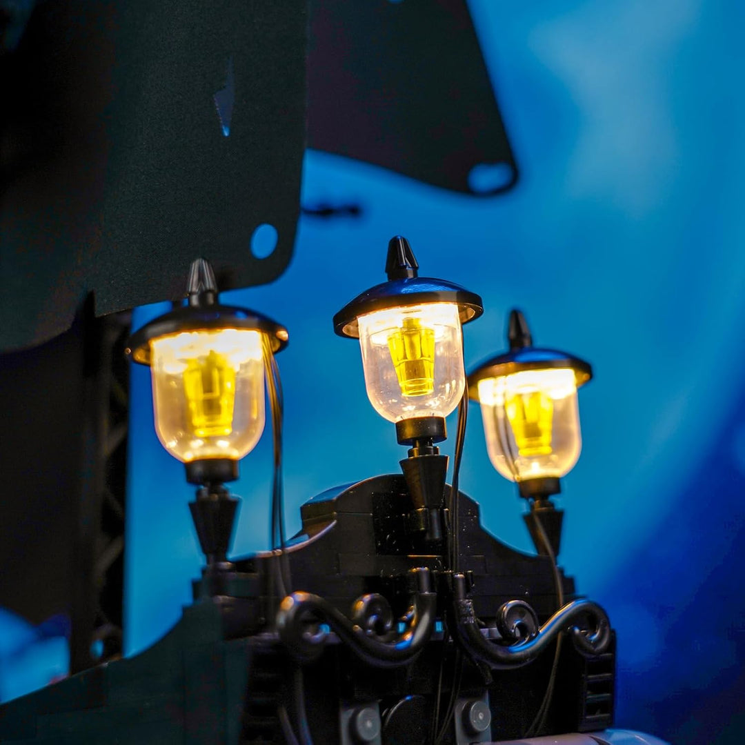 Fernbedienung Licht-Kit Kompatibel mit Lego 10365 Captain Jack Sparrow's Pirate Ship (Kein Modell),