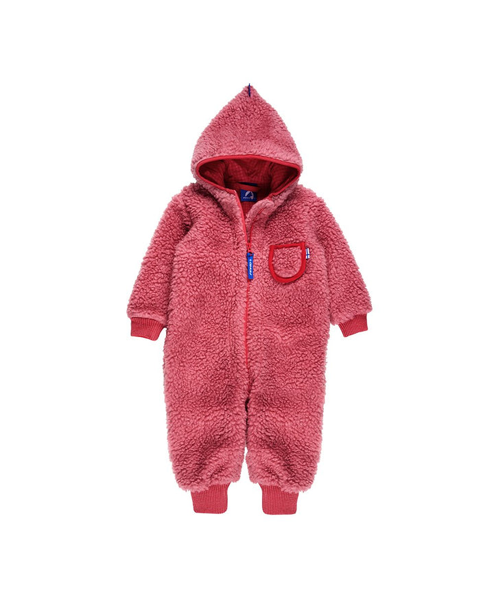 Finkid Puku Teddy Overall Kids stardust/cherry Grösse 60-70 2016