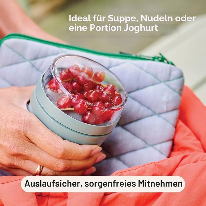 Mepal | Lunchpot Vario | erstelle dir deinen Lunchpot wie er dir gefällt | Praktischer Müslibecher |