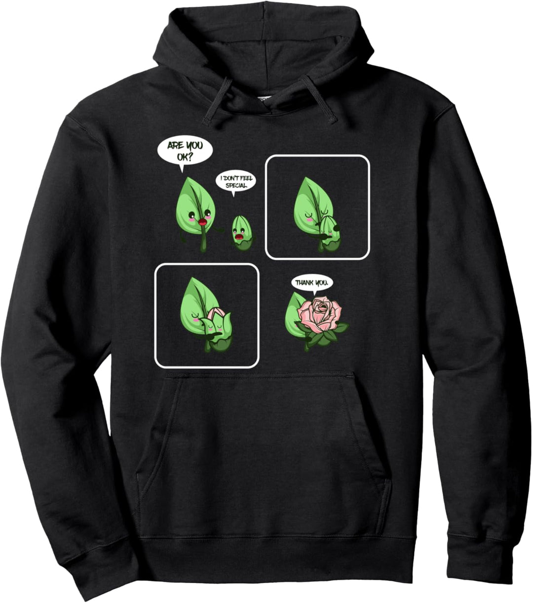 Blumen-Sonder ehrfürchtig Freund Pullover Hoodie