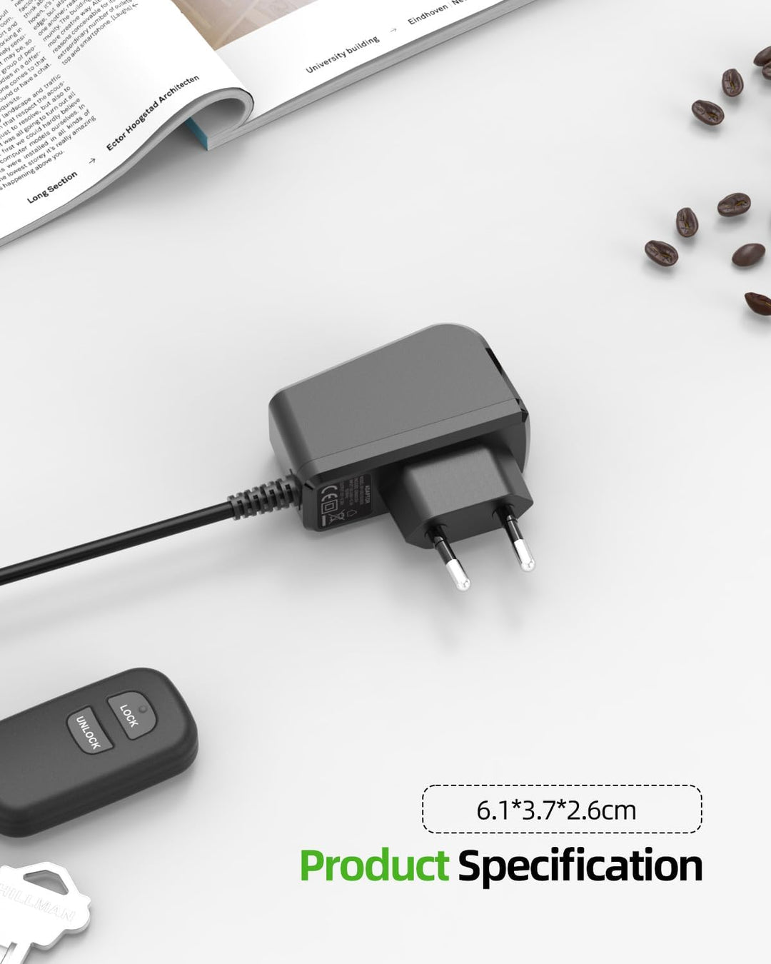 8V Rasierer Ladekabel Kompatibel mit Philips Norelco HQ850, Kompatibel mit Oneblade QP2630 QP2630/30