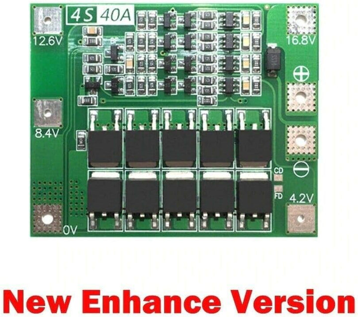 5 Stück 4S 40A 14,8 V 16,8 V 18650 Lithium-Batterie-Schutzplatine BMS PCB