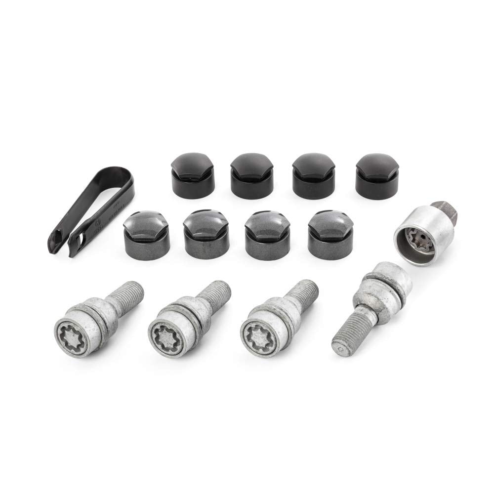 Audi 83A071455 Radsicherungsschrauben Radbolzen Radsicherung Felgenschloss Diebstahlhemmung M14x1.5x