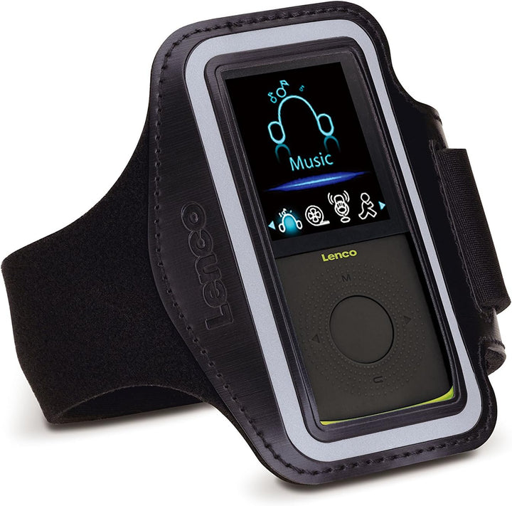 Lenco Mp3-player Podo-153 Schrittzählerfunktion und 4 GB interner Speicher, Inklusive Kopfhörer