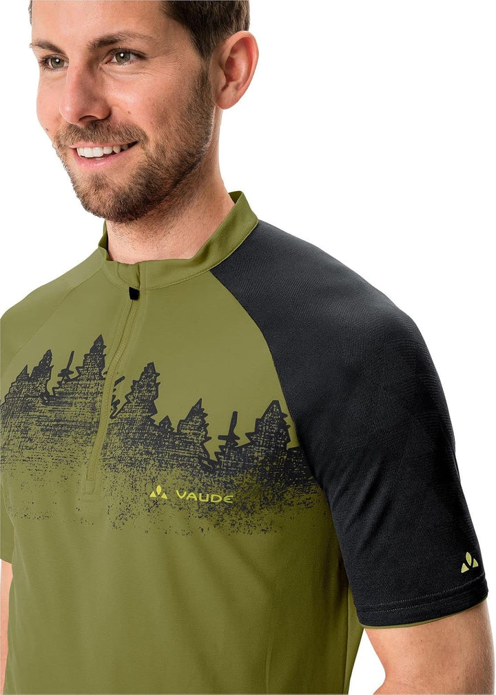 VAUDE Herren Men's Altissimo Pro Shirt T-Shirt (1er Pack), Avocado/Black