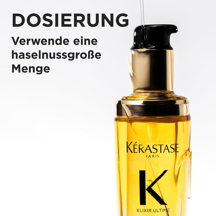 Kérastase Haaröl für trockenes Haar, Pflegend und nährend für mehr Glanz, Hitzeschutz und Anti-Frizz