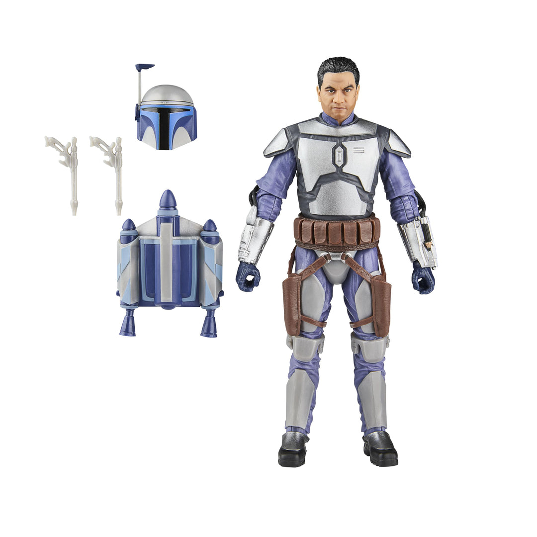 Star Wars The Black Series Jango Fett, Angriff der Klonkrieger Premium Action-Figur (15 cm)