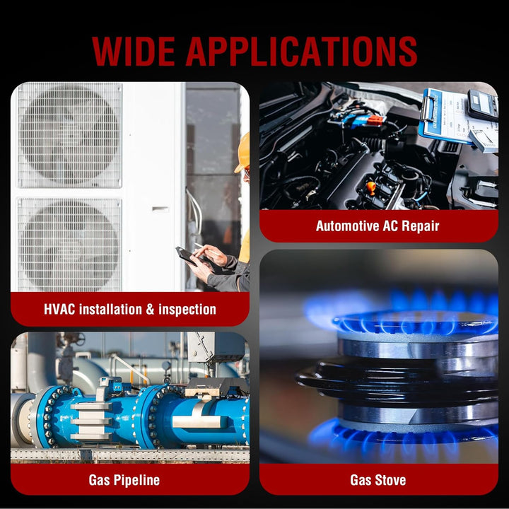 Therm La Mode Kältemittel-Leck-Detektor Freon Leck-Detektor ALD-200 Automobil Halogen Gas-Leck-Detek