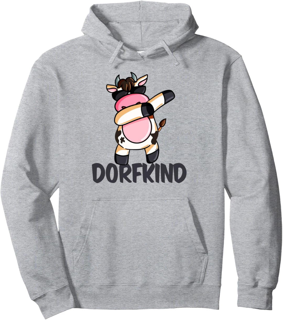 Dorf-Kind Landwirt Dabbing Kuh Kühe Bauer Milchbauer Fun Pullover Hoodie