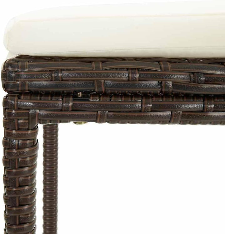 vidaXL 6X Barhocker mit Kissen Barstuhl Tresenhocker Küchenhocker Thekenhocker Tresenstuhl Thekenstu