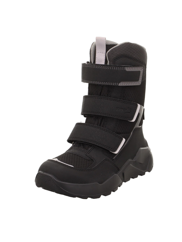 Superfit Jungen Rocket Warm Gefütterte Gore-tex Schneestiefel, Schwarz Grau 0000, 37 EU