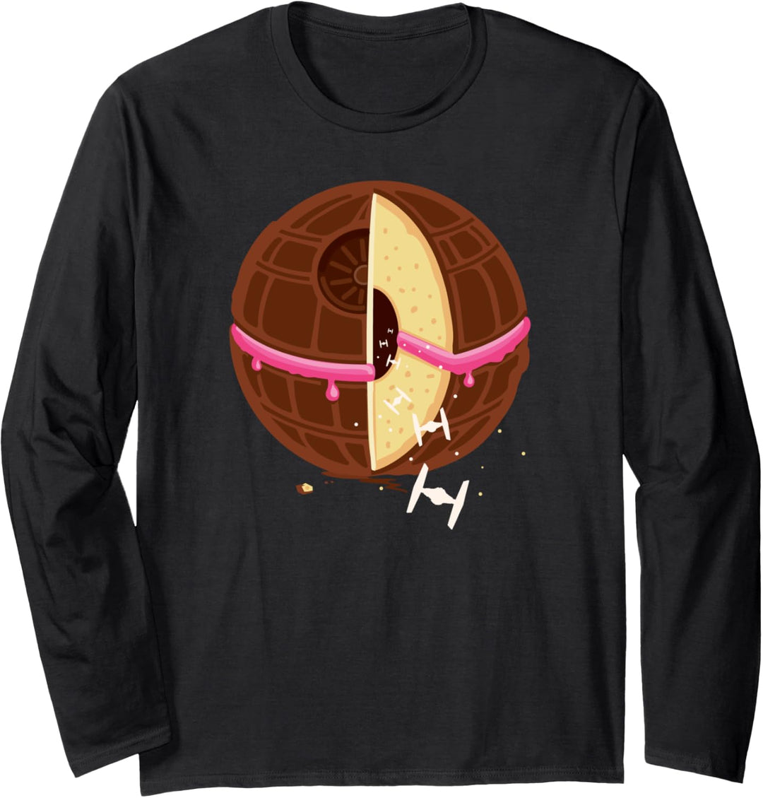 Star Wars Death Star Cake Langarmshirt