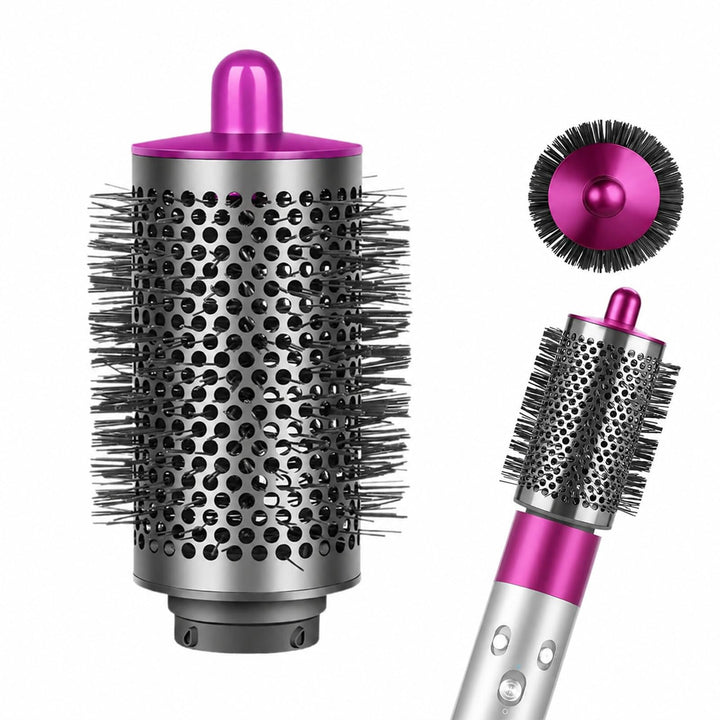 Grosse Runde Volumenbürste für Dyson Airwrap HS01/HS05/HS08, für schlaffes flaches Haar, mit langen
