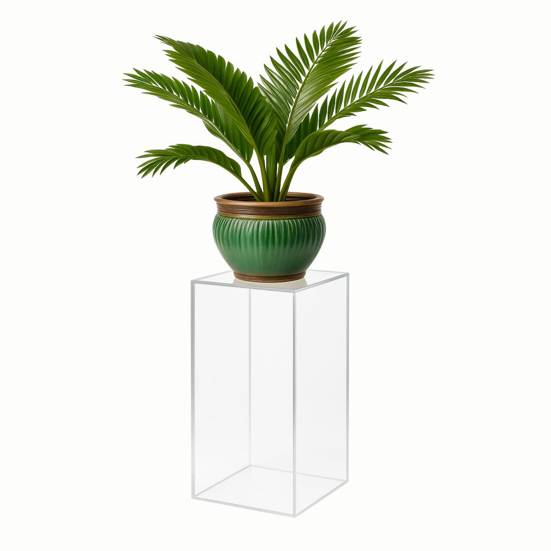 StarK® Blumenständer,Premium Acrylglas Dekosäule belastbar bis 30kg,Bl –  techstudio.ch