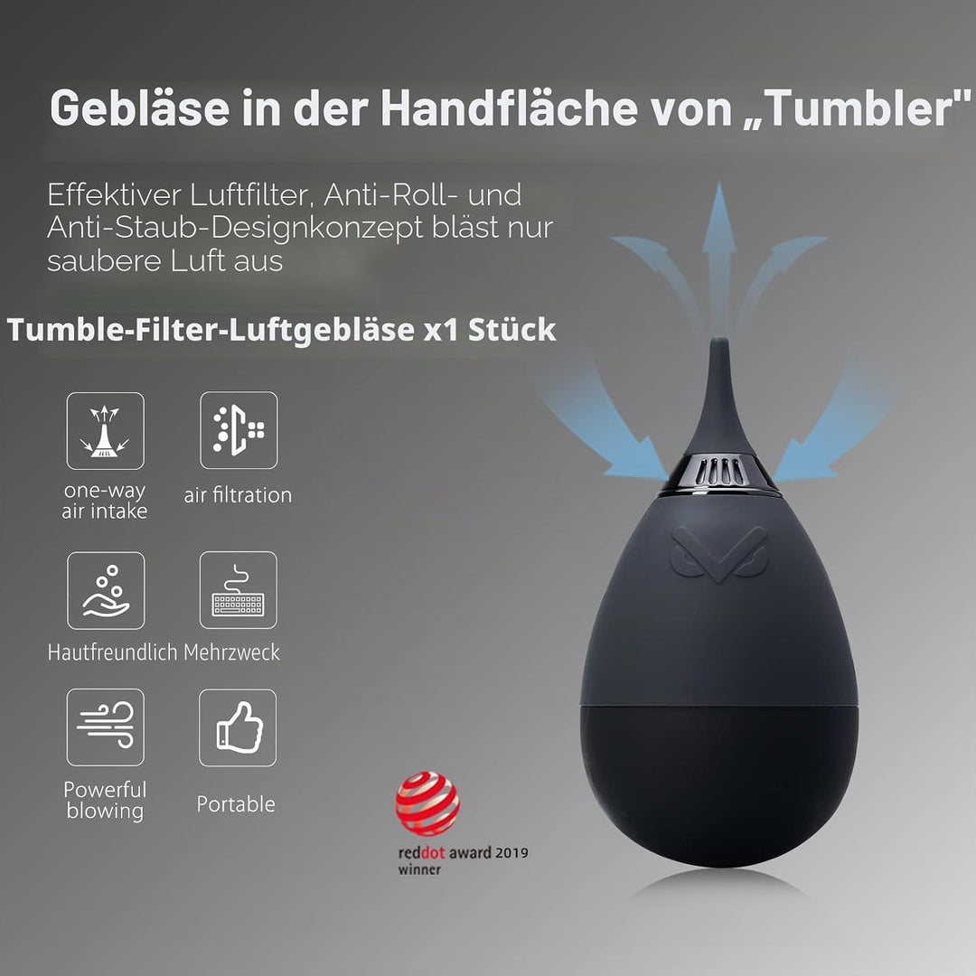 VSGO VS-A7E Kamera-Reinigungsset, tragbare Flasche, Becher, Luftgebläse, Objektiv-Reinigungsstift, W