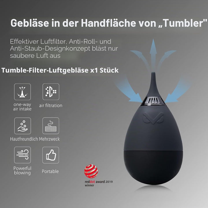 VSGO VS-A7E Kamera-Reinigungsset, tragbare Flasche, Becher, Luftgebläse, Objektiv-Reinigungsstift, W
