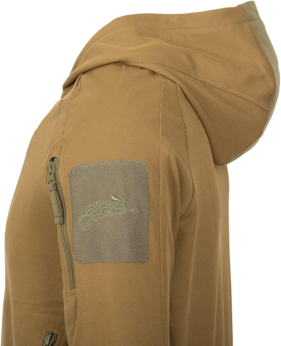 Helikon-Tex Range Topcool Kapuzenpullover, Schwarz Olive Green/Black - 0201 L, Olive Green/Black - 0