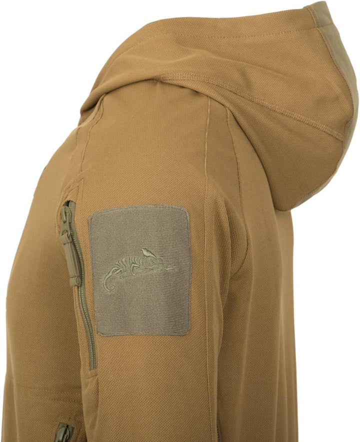 Helikon-Tex Range Topcool Kapuzenpullover, Schwarz Olive Green/Black - 0201 L, Olive Green/Black - 0