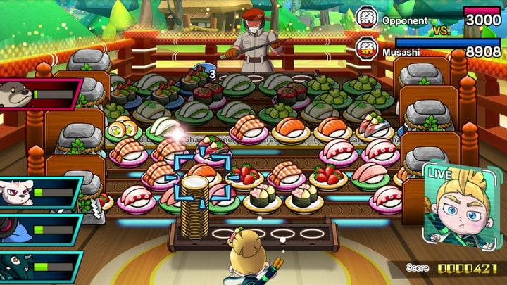 Sushi Striker: The Way of Sushido - [Nintendo Switch] Nintendo Switch Standard, Nintendo Switch Stan
