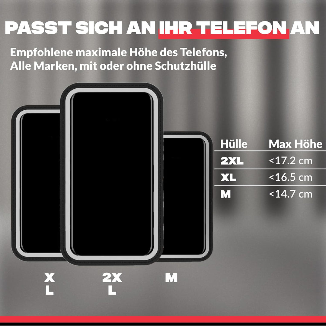 Shapeheart französische Innovation, magnetische Motorrad-Telefonhalterung mit Abnehmbarer wetterfest