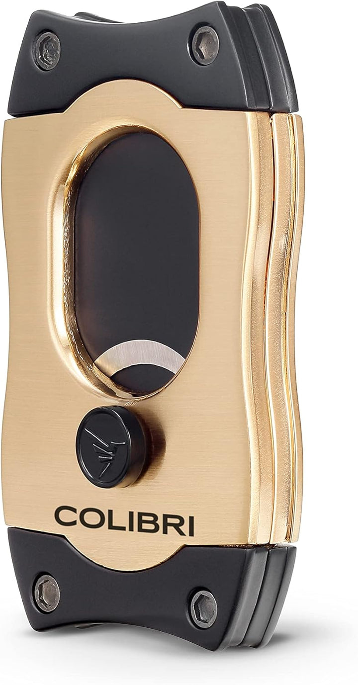Colibri S-Cut Zigarrenschneider - Klassischer Gerader Schnitt - Bis zu 66 Ringmass Zigarren - Ergono
